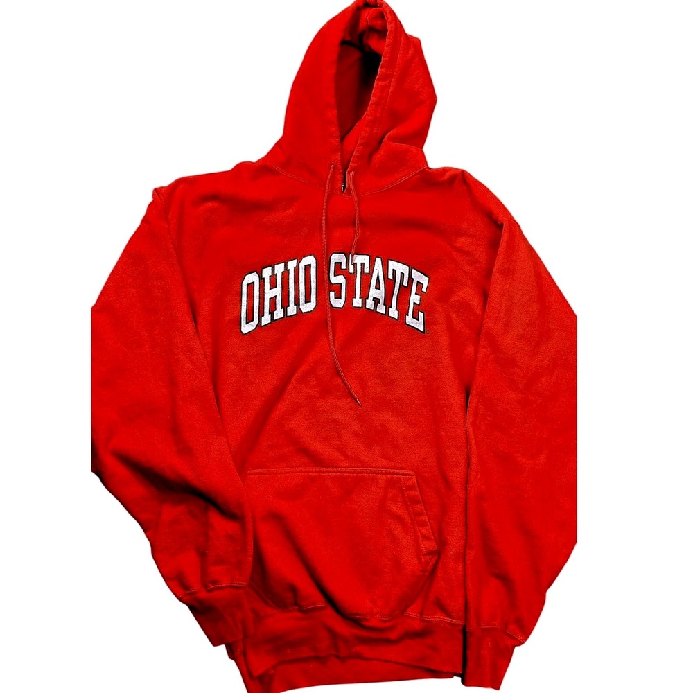 Vintage‎ Ohio State Buckeyes hoodie sweat XXL Steve & Barry's Red mens Y2K